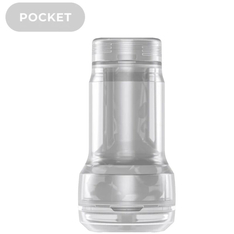 KIIROO - FEEL POCKET STROKER CRISTAL PAR KIIROO TRANSPARENT