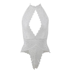 SUBBLIME - 953867 BODY DENTELLE BLANC L/XL