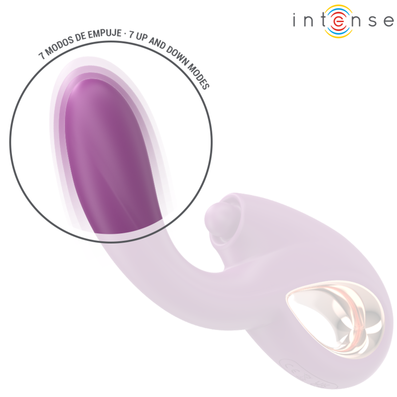 INTENSE - LALI VIBRATEUR MULTIFONCTION POINT G TAPPING & THRUST & VIBRATION VIOLET