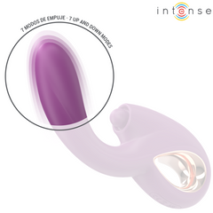 INTENSE - LALI VIBRATEUR MULTIFONCTION POINT G TAPPING & THRUST & VIBRATION VIOLET