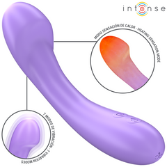 INTENSE - BECKY VIBRATEUR 19 CM CHAUFFANT 7 VIBRATIONS VIOLET