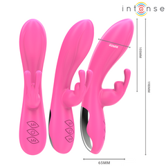 INTENSE - RANDALL VIBRATEUR RABBIT 10 VIBRATIONS ROSE