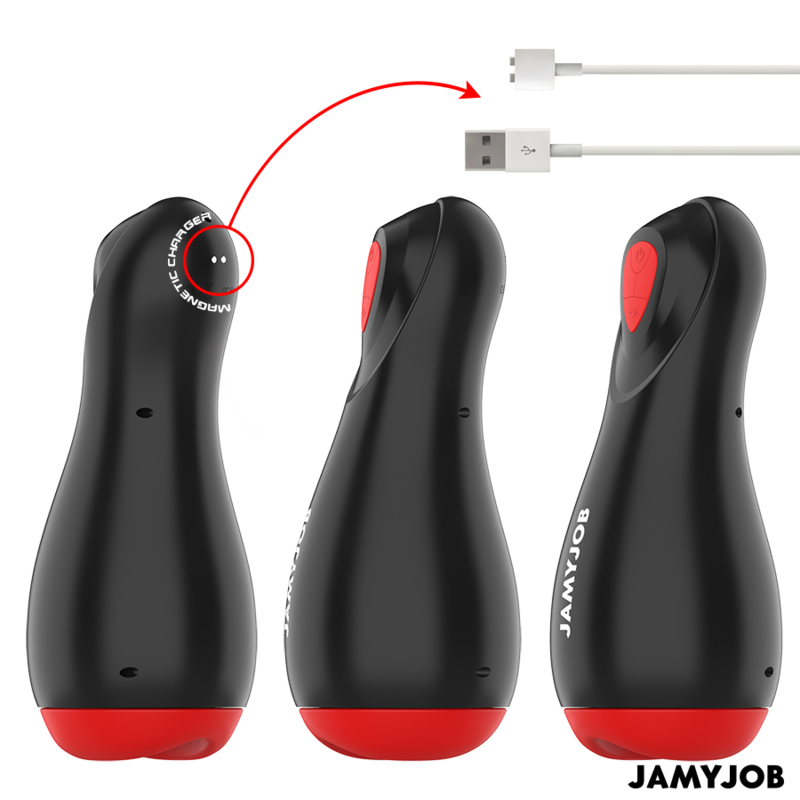 JAMYJOB - MASTURBATEUR AUTOMATIQUE CORE-X 5 MODES D'ASPIRATION ET DE VIBRATION