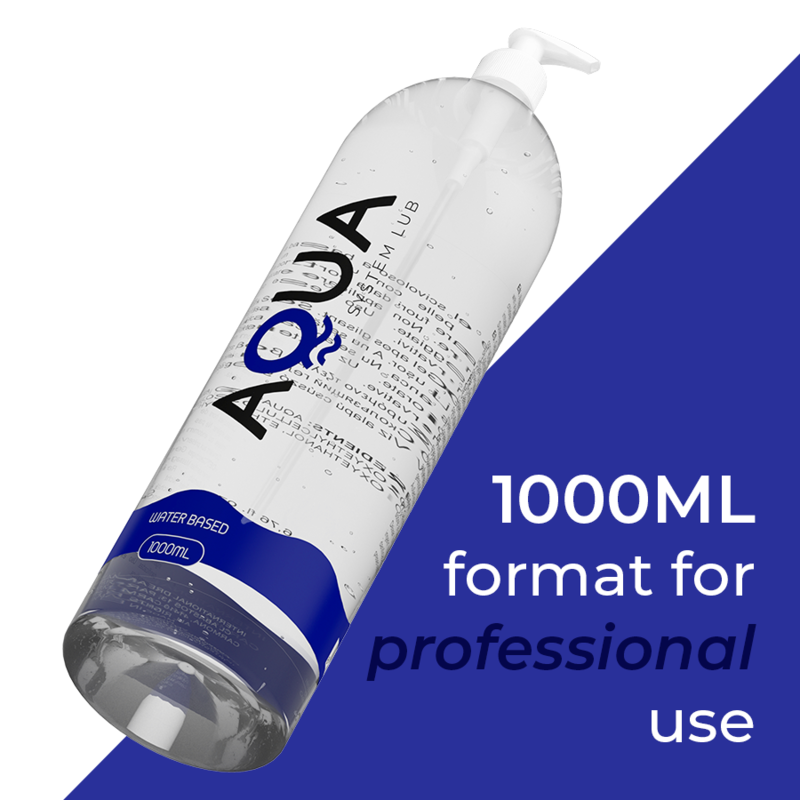 AQUA QUALITY - LUBRIFIANT À BASE D''EAU 1000 ML