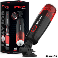 JAMYJOB - MASTURBATEUR VAGIN AUTOMATIQUE STORM 10 MODES DE ROTATION ET DE POUSSÉE