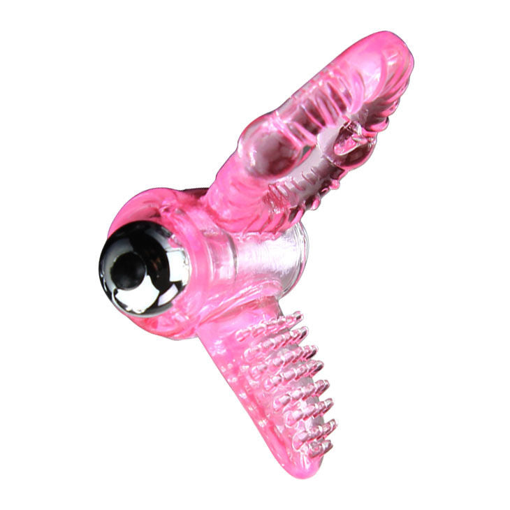 BAILE - ANNEAU PÉNIS VIBRATEUR ROSE SWEET ABS 10 RYTHMES