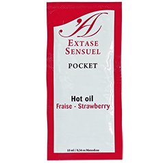 EXTASE SENSUAL - HUILE STIMULANTE DE FRAISE 10 ML