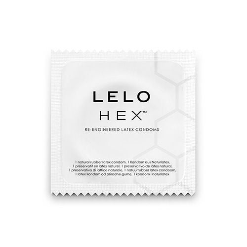 LELO - BOÎTE DE PRÉSERVATIFS HEX 3 UNITÉS