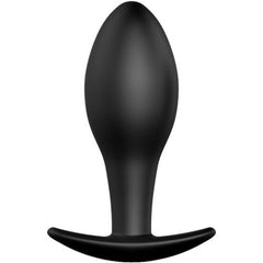 PRETTY LOVE - PLUG ANAL ANCRE EN SILICONE 8.5 CM NOIR