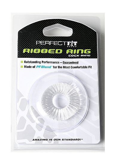 PERFECT FIT BRAND - RIBBED RING TRANSPARENT