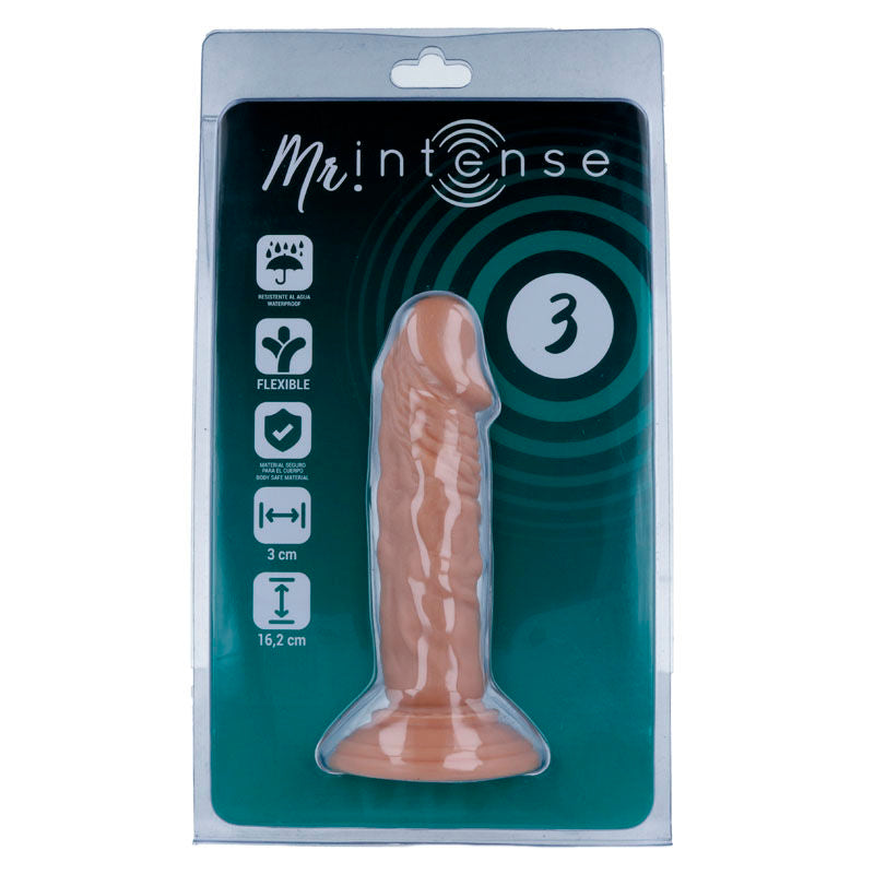 MR INTENSE - 3 PÉNIS RÉALISTE 16.2 CM -O- 3 CM