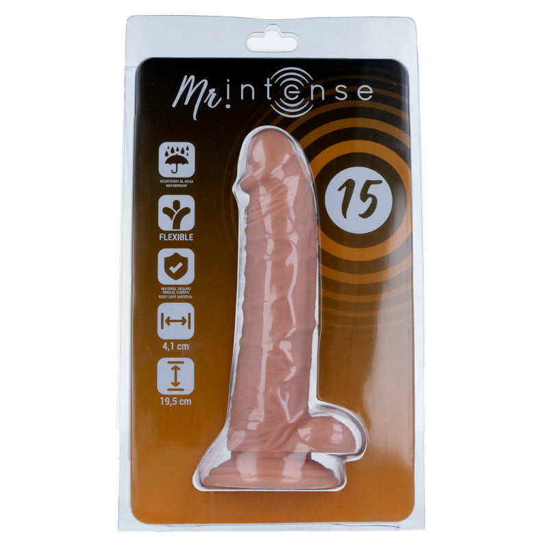 MR INTENSE - 15 PÉNIS RÉALISTE 19.5 CM -O- 4.1 CM