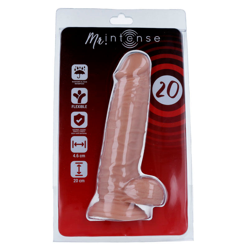 MR INTENSE - 20 PÉNIS RÉALISTE 20 CM -O- 4.6 CM