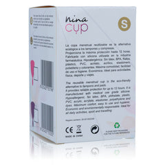 NINA KIKÍ - COUPE MENSTRUELLE ROSE - TAILLE S