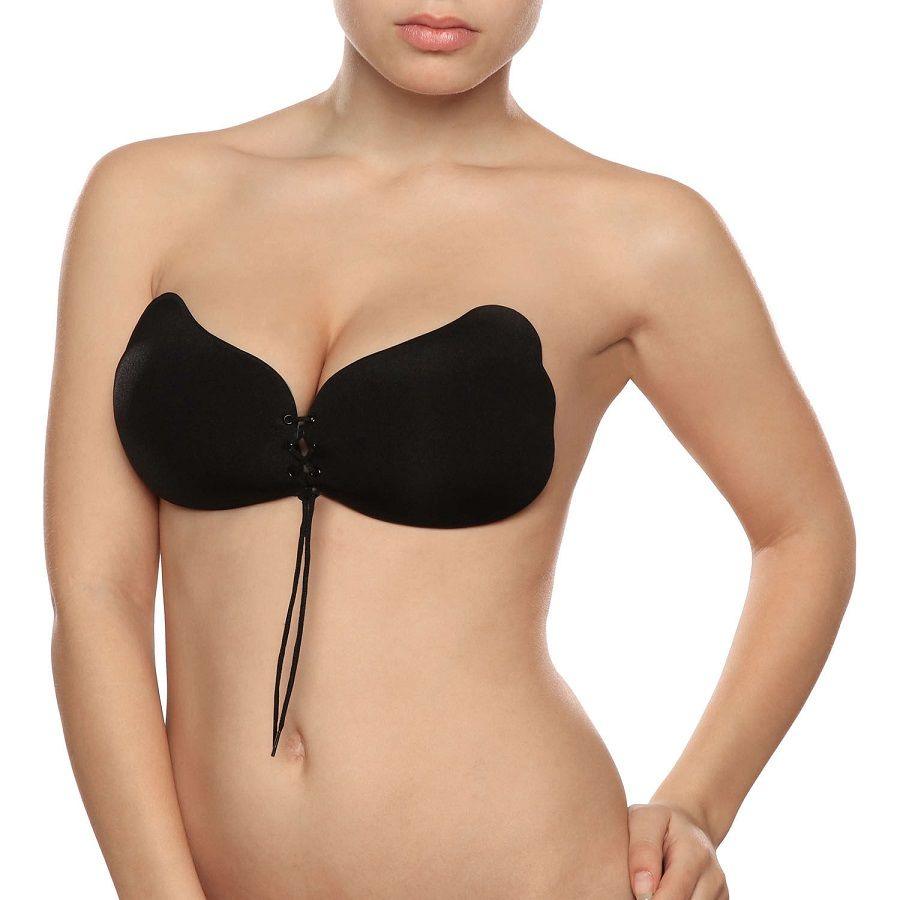 BYE-BRA - LACE-IT RENFORCEMENT PUSH-UP NOIR BONNET D