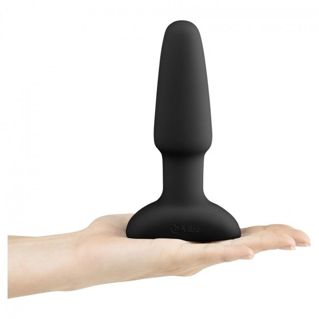 B-VIBE - RIMMING TÉLÉCOMMANDE PLUG ANAL 2 NOIR