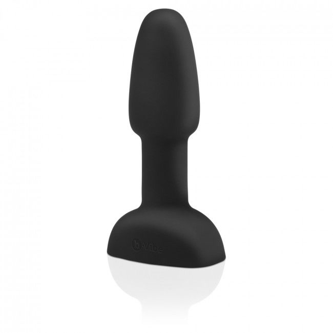 B-VIBE - RIMMING TÉLÉCOMMANDE PLUG ANAL PETITE NOIR