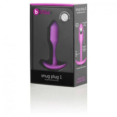 B-VIBE - SNUG PLUG 1 ROSE