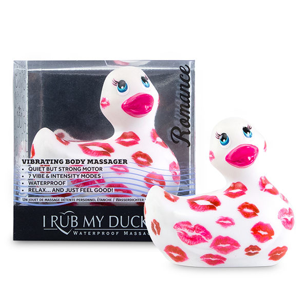 BIG TEASE TOYS - JE FRAPPE MON DUCKIE 2.0 | ROMANCE (BLANC ET ROSE)