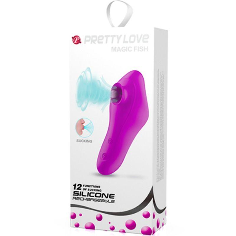 PRETTY LOVE - STIMULATEUR DASPIRATION DE CLITORIS MAGIC FISH