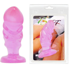 BAILE - PLUG ANAL UNISEXE AVEC VENTOUSE ROSE