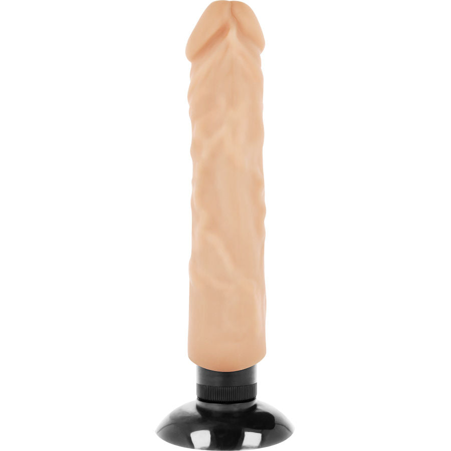 BASECOCK - VIBRATEUR RÉALISTE 2-1 NATUREL 20 CM -O- 4 CM