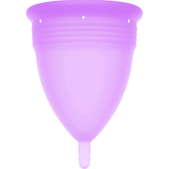 STERCUP - COUPE MENSTRUELLE EN SILICONE FDA LILAS - TAILLE S