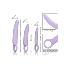 CALEXOTICS - DR LAURA BERMAN ALENA ENSEMBLE DE 3 DILATEURS EN SILICONE