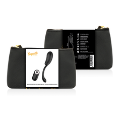 COQUETTE CHIC DESIRE - OEUF VIBRANT TÉLÉCOMMANDE RECHARGEABLE NOIR/OR