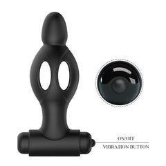 MR PLAY - PLUG ANAL EN SILICONE AVEC VIBRATION