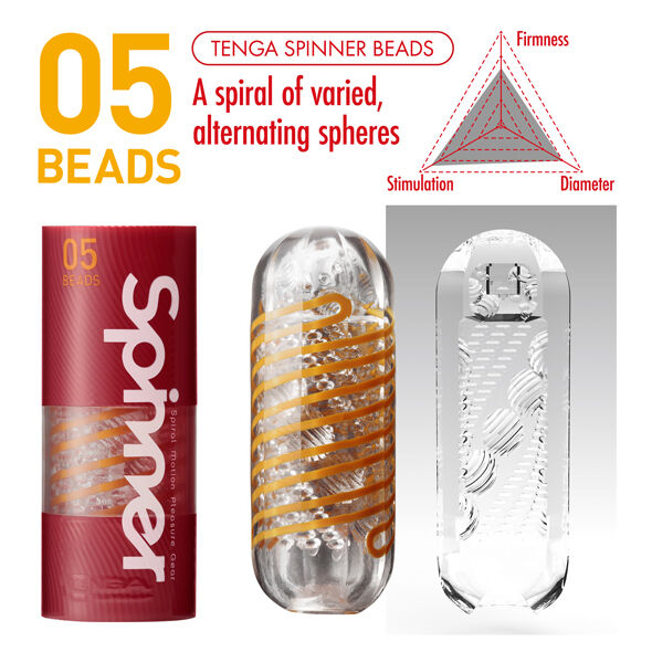 TENGA - BILLES DE MASTURBATEUR SPINNER