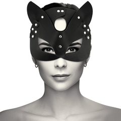 COQUETTE CHIC DESIRE - MASQUE EN CUIR VEGAN AVEC OREILLES DE CHAT