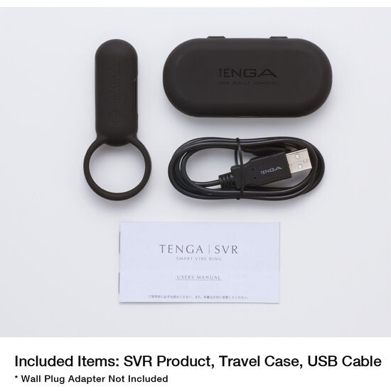 TENGA - ANNEAU VIBRATEUR SMART NOIR SVR