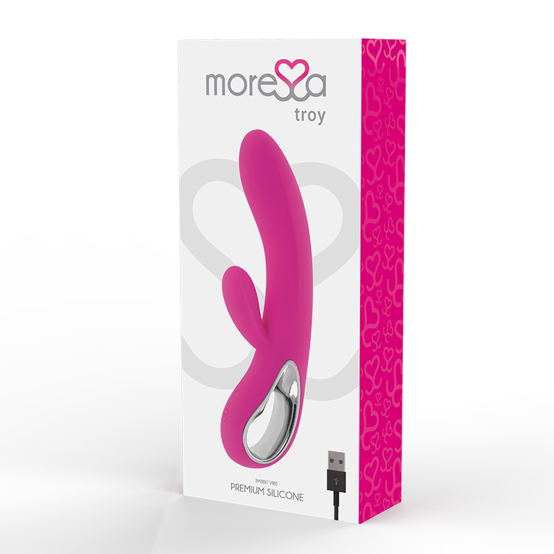 MORESSA - TROY RECHARGEABLE EN SILICONE PREMIUM