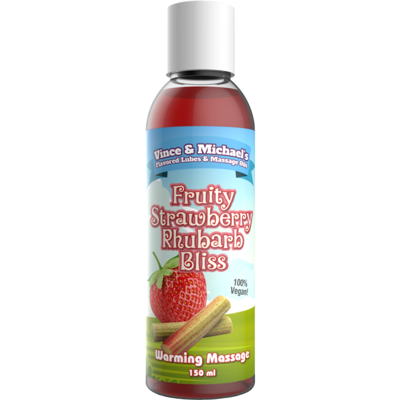 VINCEN & MICHAEL'S - HUILE PROFESSIONNELLE FRAISE ET RHUBARBE 150ML