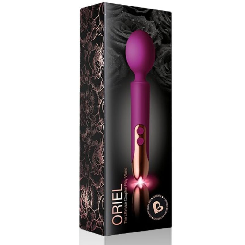 ROCKS-OFF - MASSEUR RECHARGEABLE LILAS ORIEL